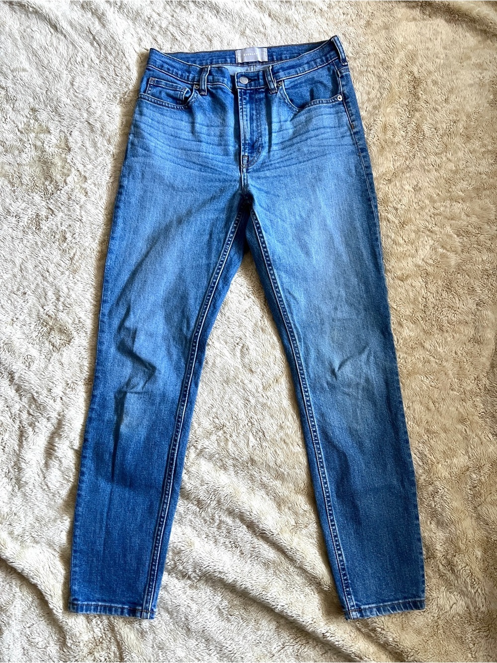 EVERLANE Woman's High-Rise Blue Skinny Jeans Size 29